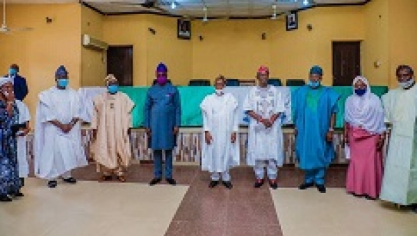 LG poll: Gov. Oyetola inaugurates OSIEC members